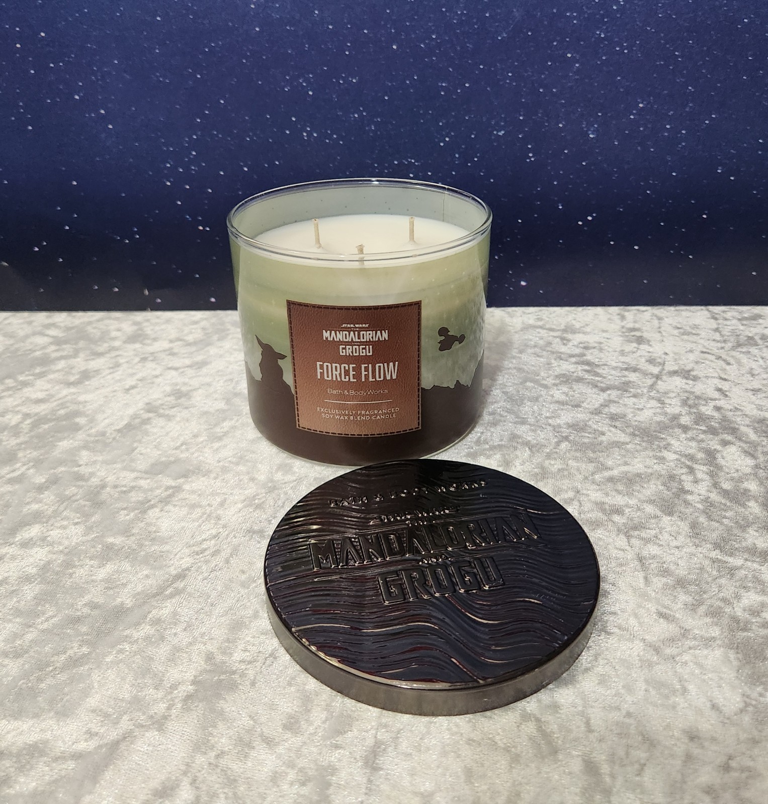 Bath & Body Works✨Star Wars™ LTD. BOUNTY HUNTER & FORCE FLOW 3-Wick Candles💫