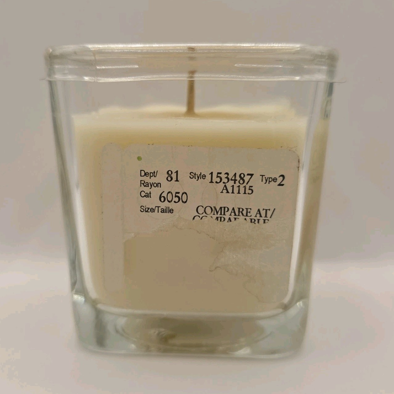 Yankee Candle Rare Cannoli Cream Puff Scented Candle 5 Ounces Mostly Full