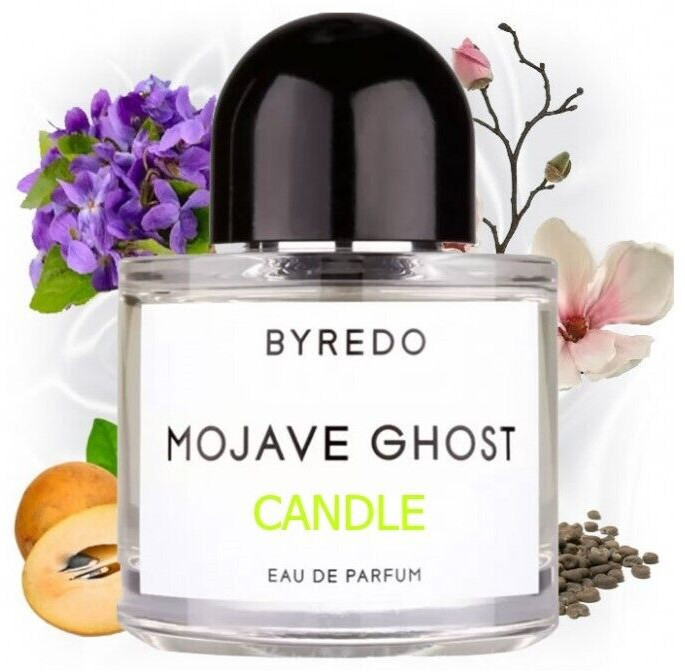 Wood wick * MOJAVE GHOST * Byredo TYPE * scented * Leah’s Lite Candle * 9oz