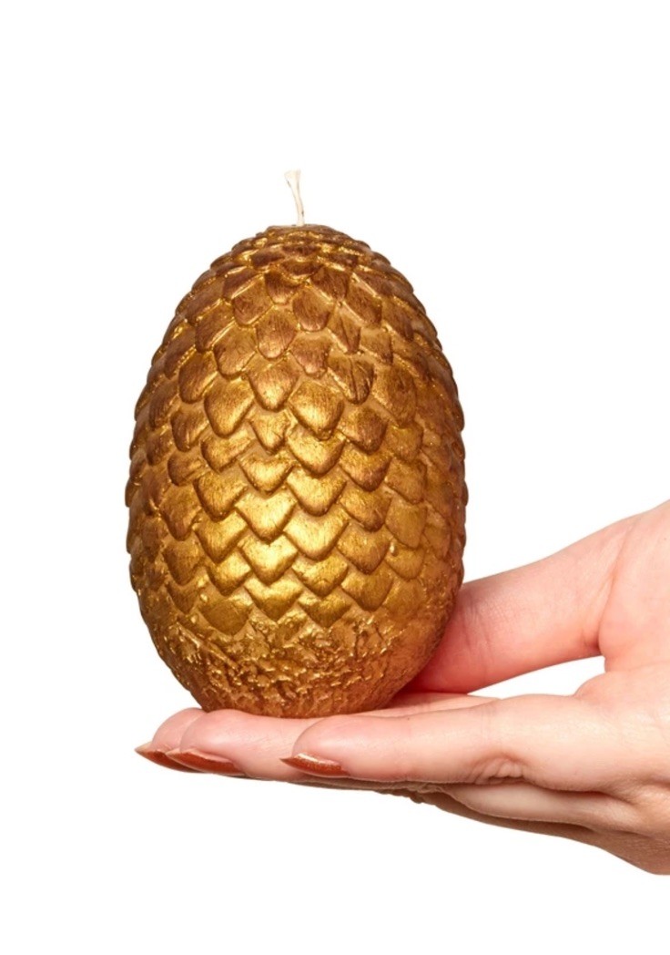 Game Of Thrones Dragon Egg Candles Set by Insight Luminaries – Unscented – NEW