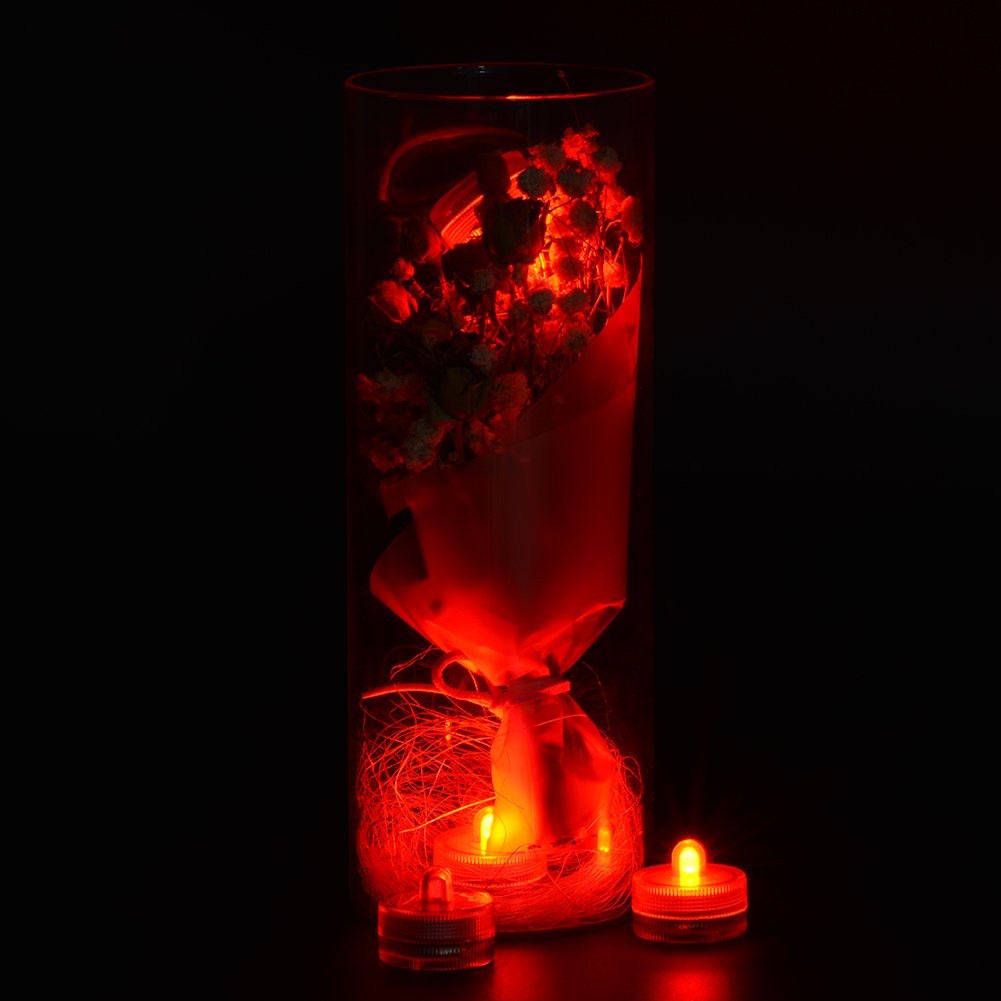 Lights cr2032 Battery Powered Waterproof Tea Light Candles for Events Wedding…