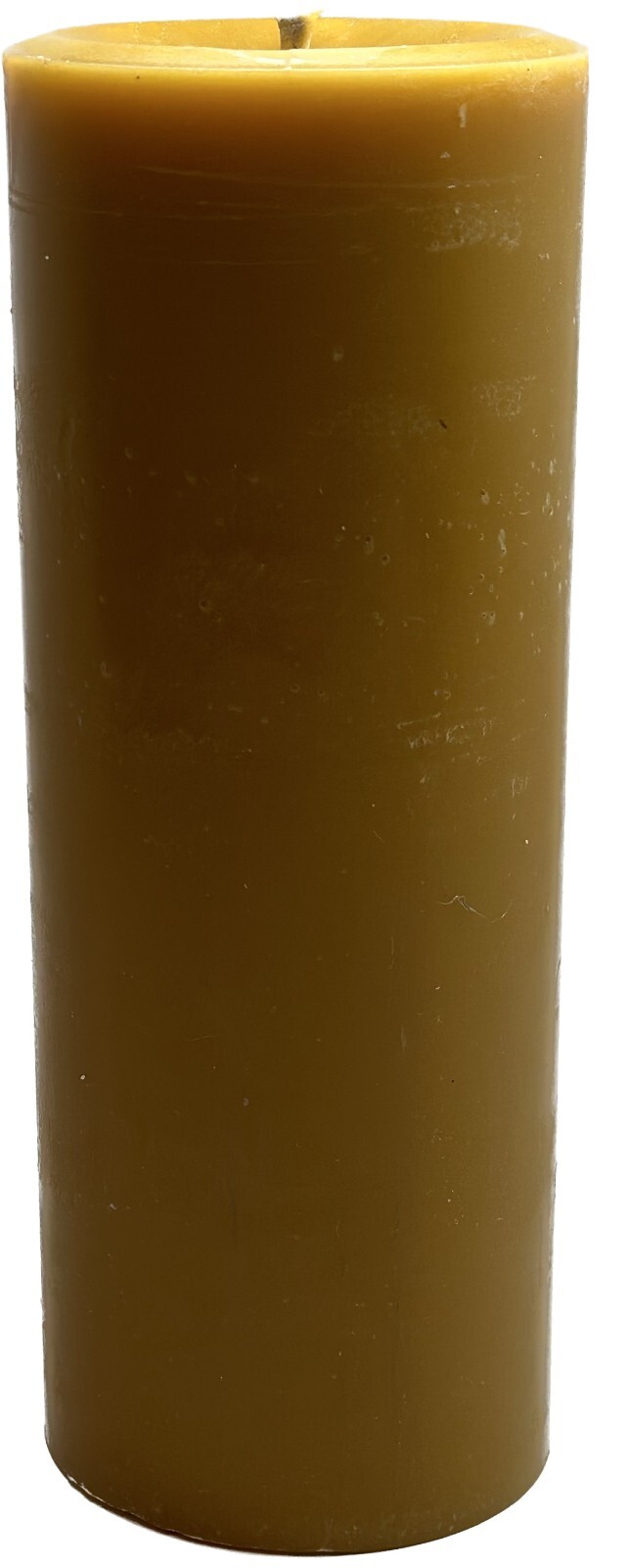 Handmade 100% Pure Beeswax Pillar Candles 100% Cotton Wick 3″ Thick