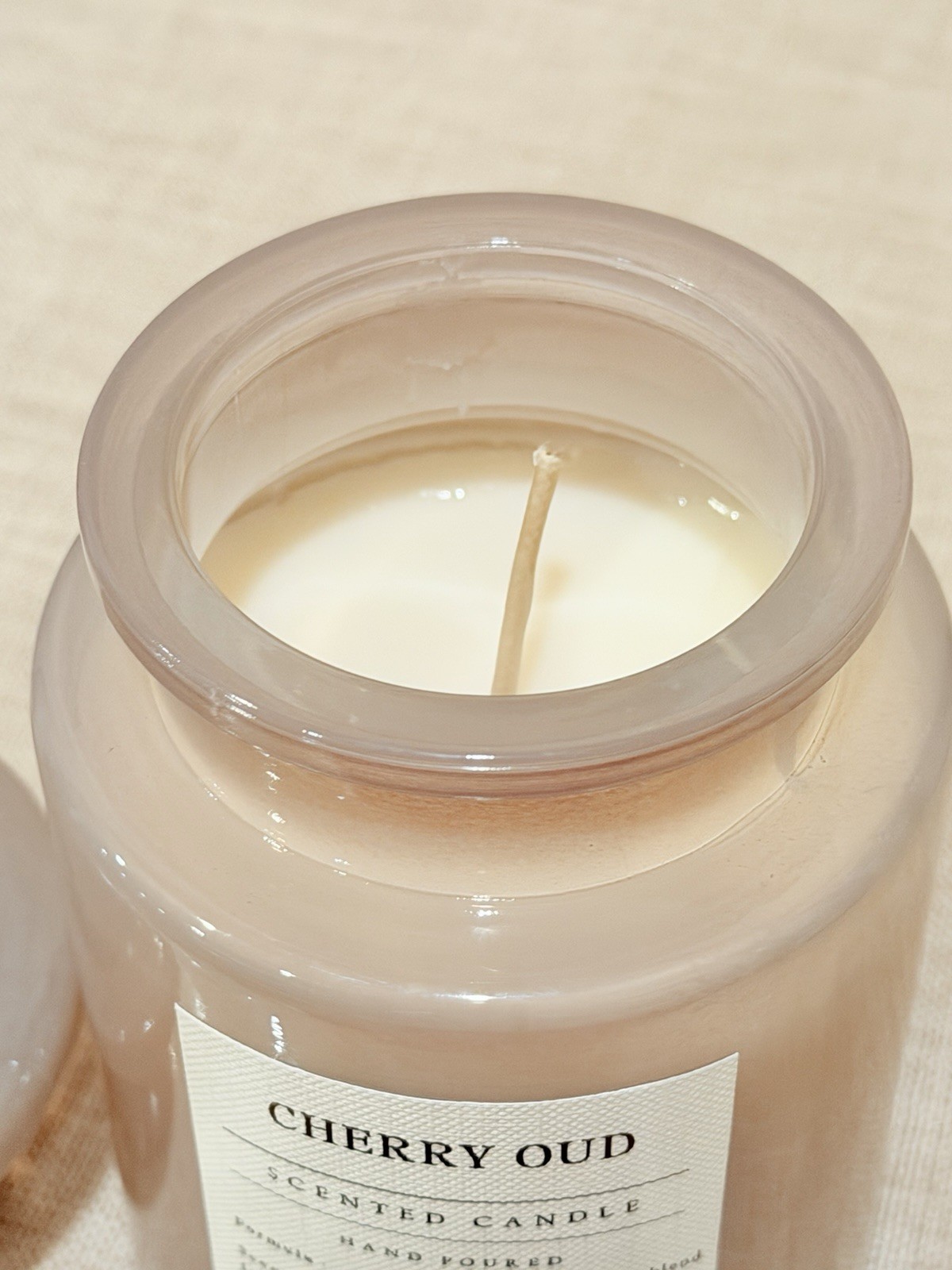 Sand & Fog Modern Heirloom Cherry Oud One Wick Scented Candle 12 oz
