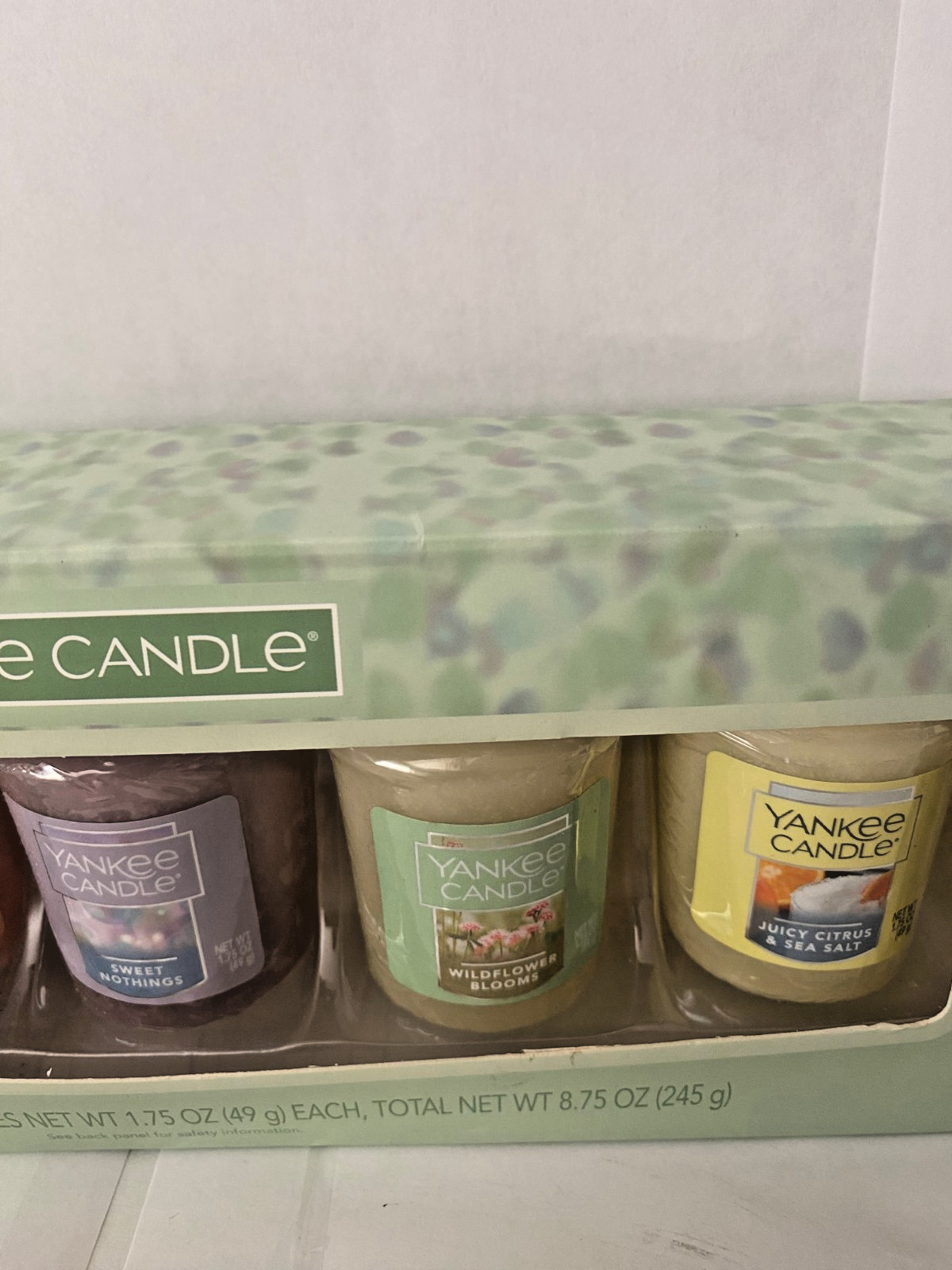 New Yankee Candle Samplers 5 Votives 1.75 oz Candles Mixed Scents