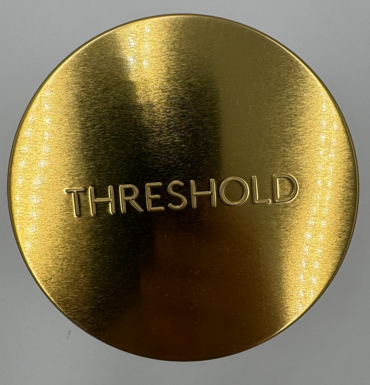 THRESHOLD Almond Croissant 2 wick 15.1 oz Candle NEW Soy, Essential Oils