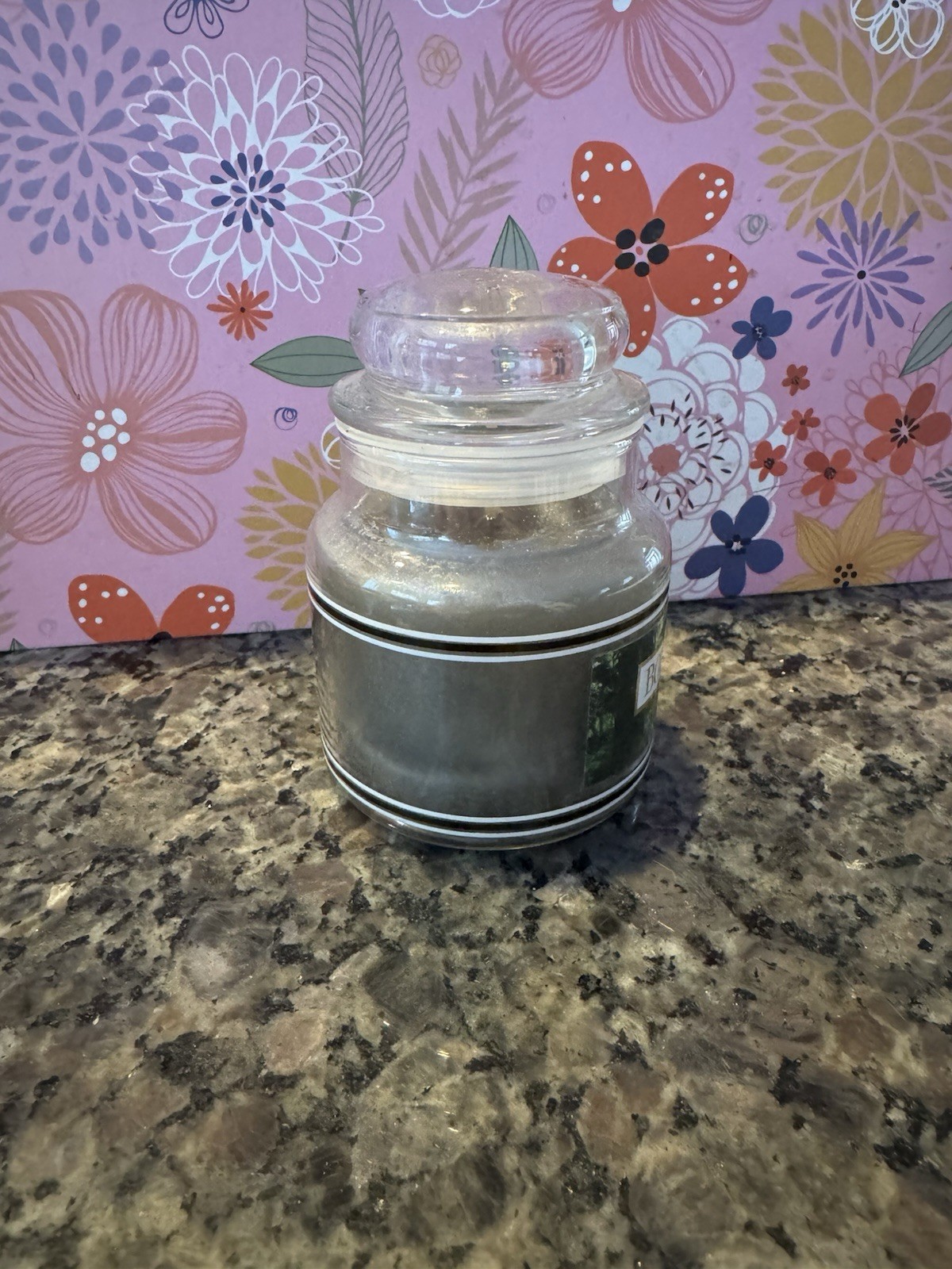 RARE Black Band BOTANICAL WOODS Yankee Candle! Only 3 Others 3.7 Oz on eBay!