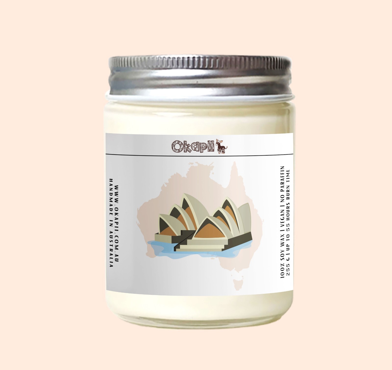 City Candles | Sydney Candle 255 g/9oz ~55 to 60 hrs burn time