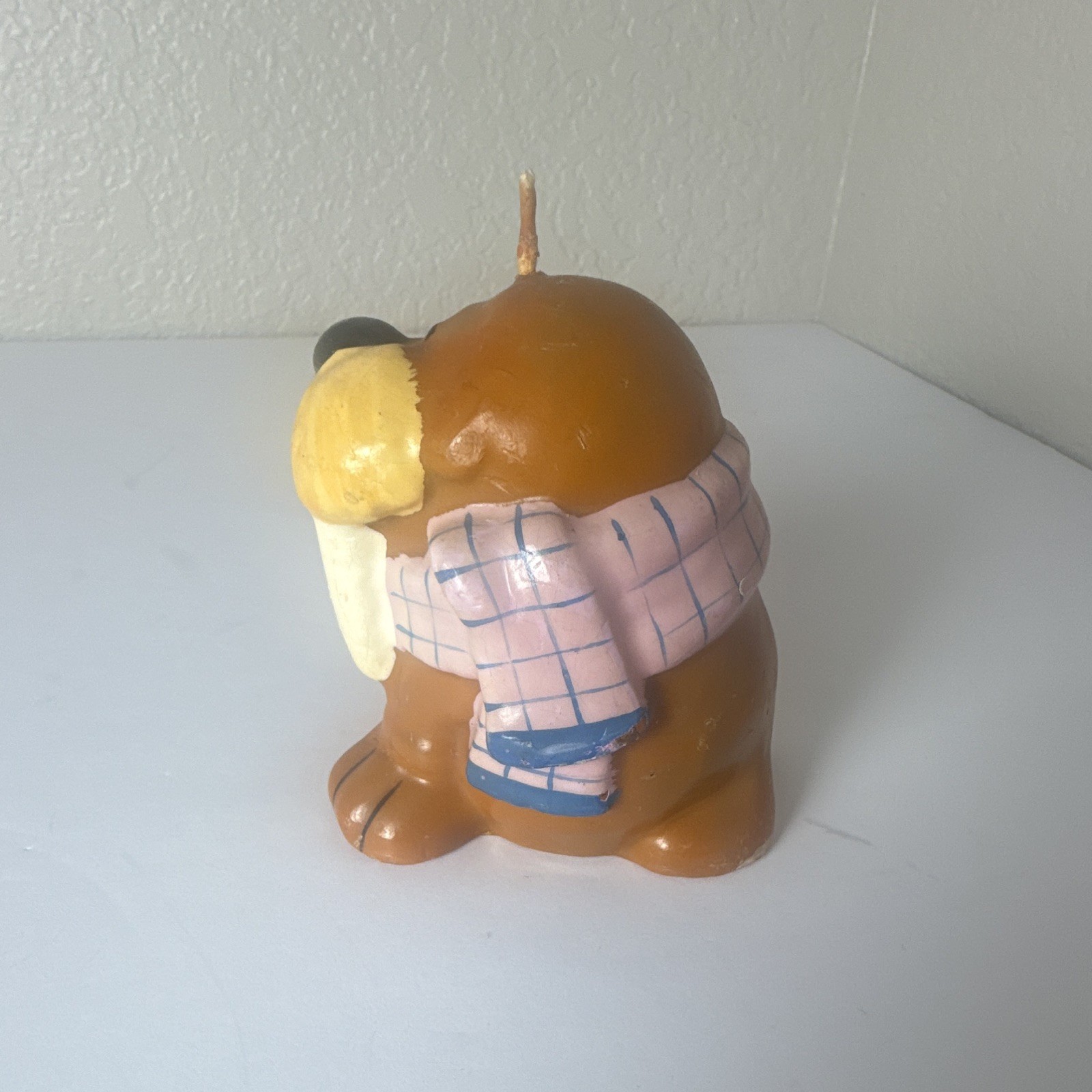 Wicks N Sticks Walrus Animal Figurine Wax Candle 4in Small Unscented Scarf Decor