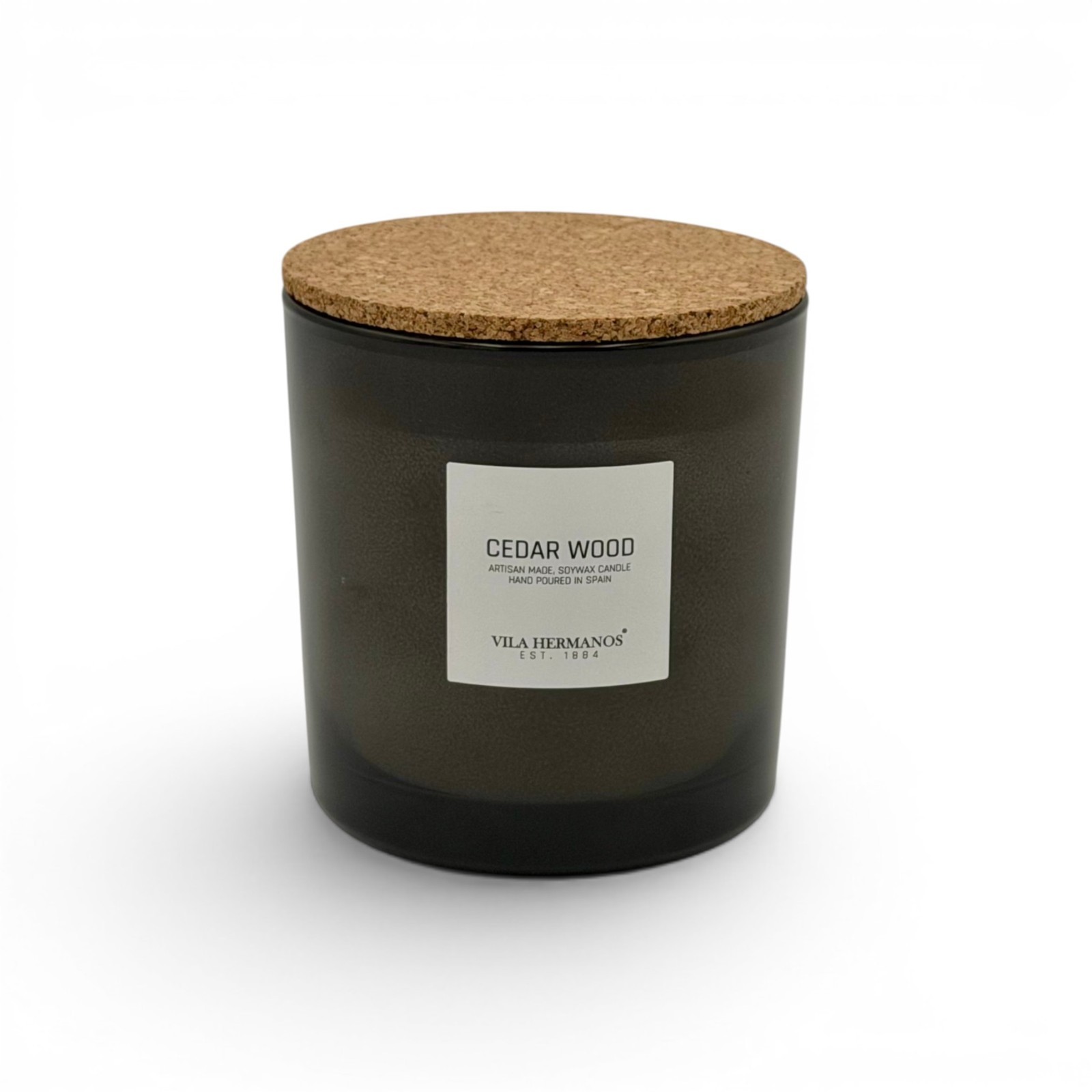 Vila Hermanos Cedar Wood Scented Candle Large 3-Wick 500g