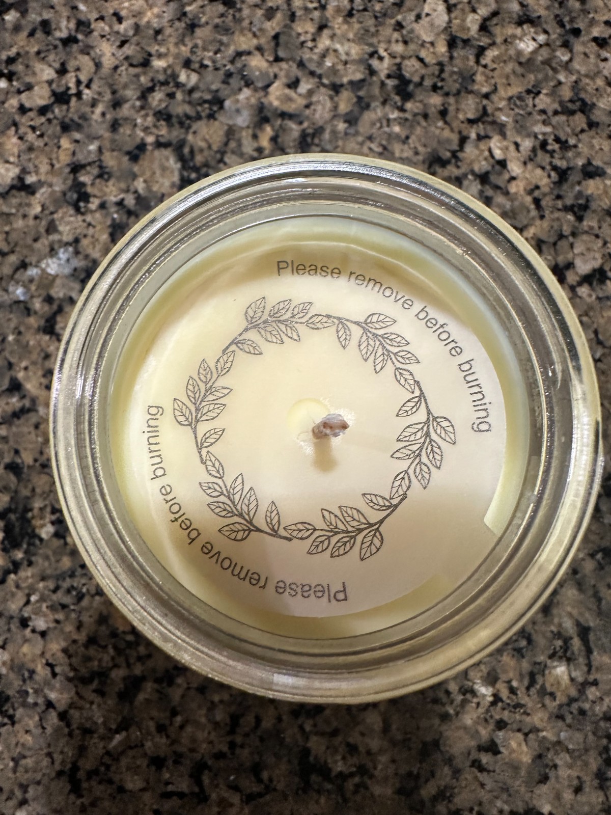 Sandalwood Rose Scented Candle 6.3 oz 180g Glass Jar Brand New Home Fragrance