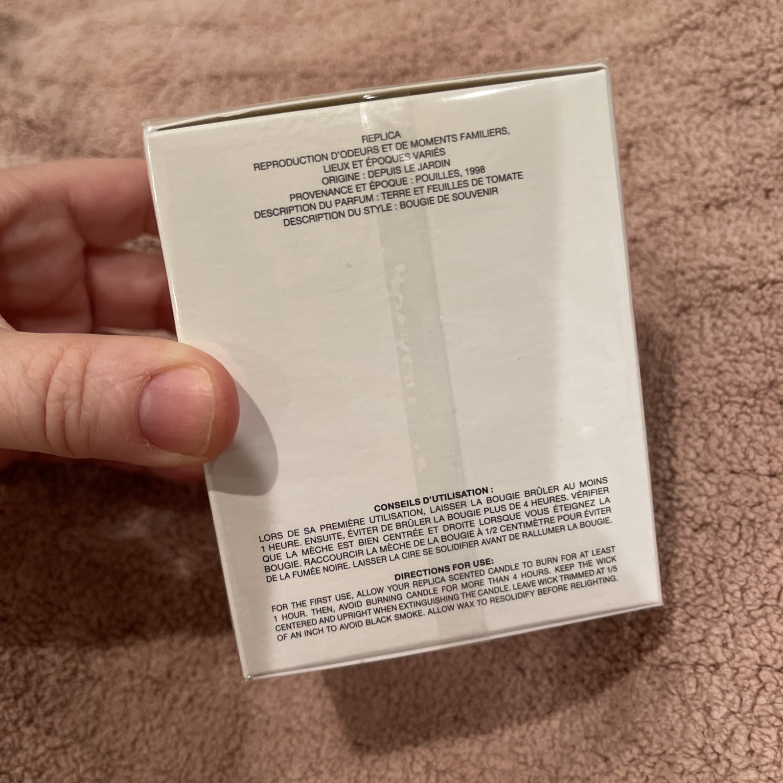 Maison Margiela Replica from the garden Candle 5.82oz. New Sealed.
