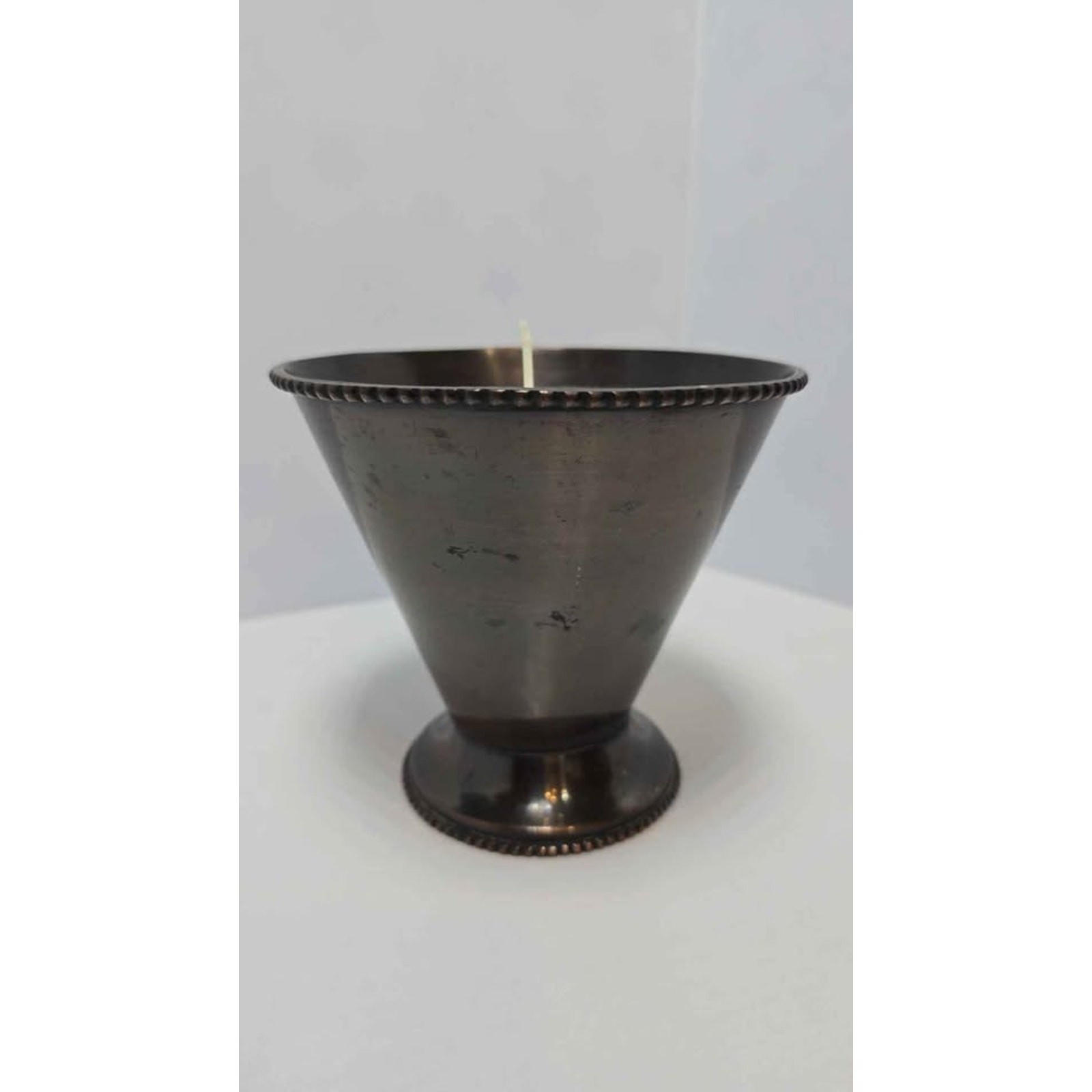 Bronze Cup Candle – Made in India, 5x6in Soy Wax