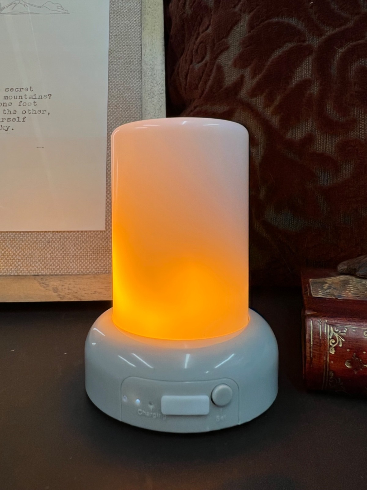 LIGHT GARDEN FLAME WAVE ILLUSION LED CANDLE MODULE Indoor/Outdoor NEW 571022