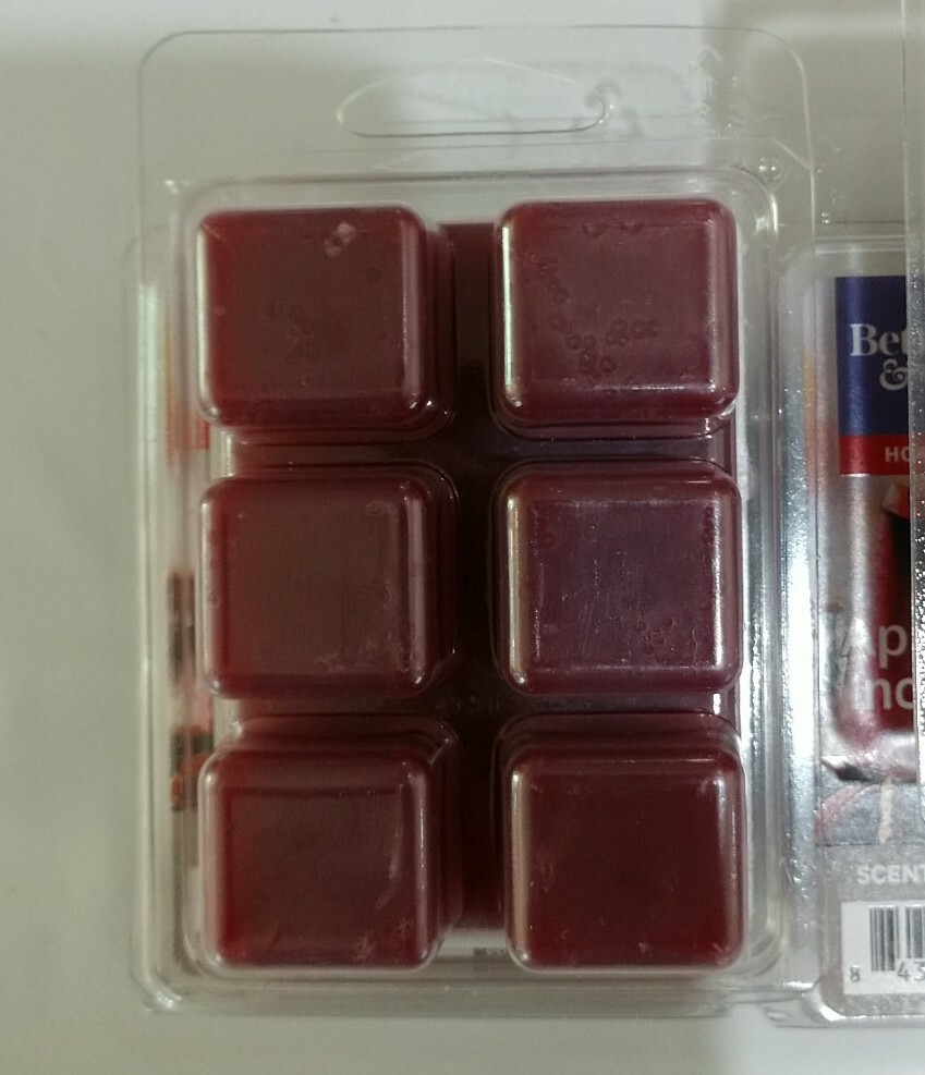 NEW BETTER HOMES & GARDENS APPLE & INCENSE WAX CUBE MELTS – LOT OF 3 PACKAGES