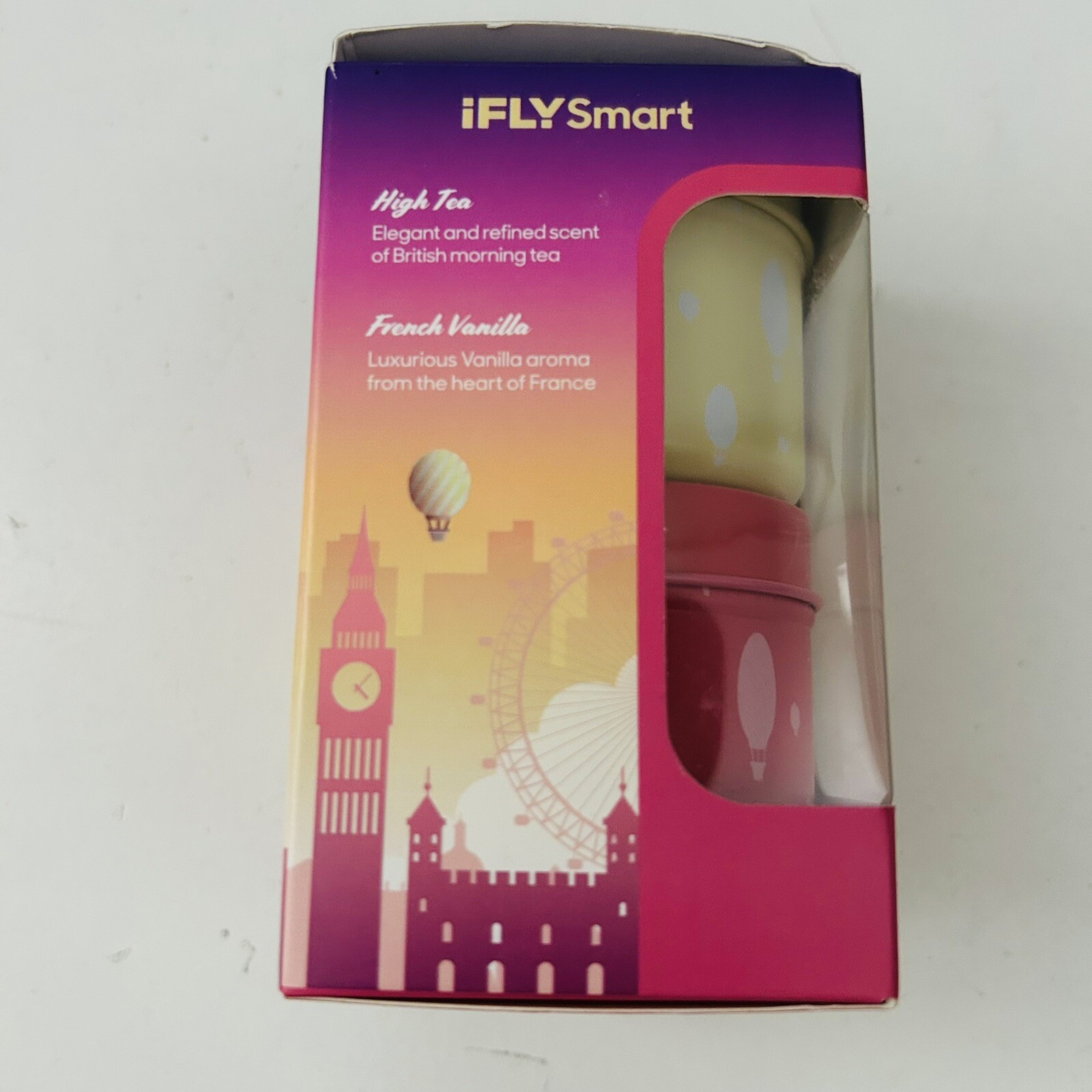 IFLY Smart Set of 2 European Escape 3oz Candles, Mini Size Mighty Scent NIB