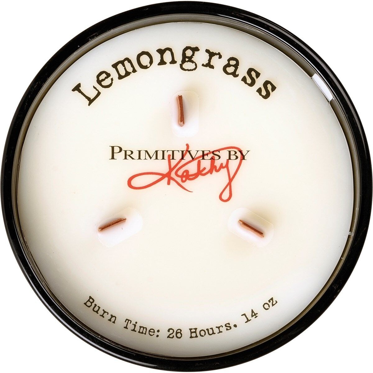 Primitives by Kathy This Place Bathroom Sentiment Lemongrass Soy Wax Candle