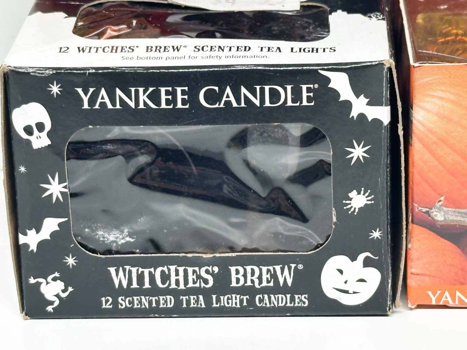 Yankee Candle Lot Fall Autumn Pumpkin Halloween Witches Brew Spice Candles
