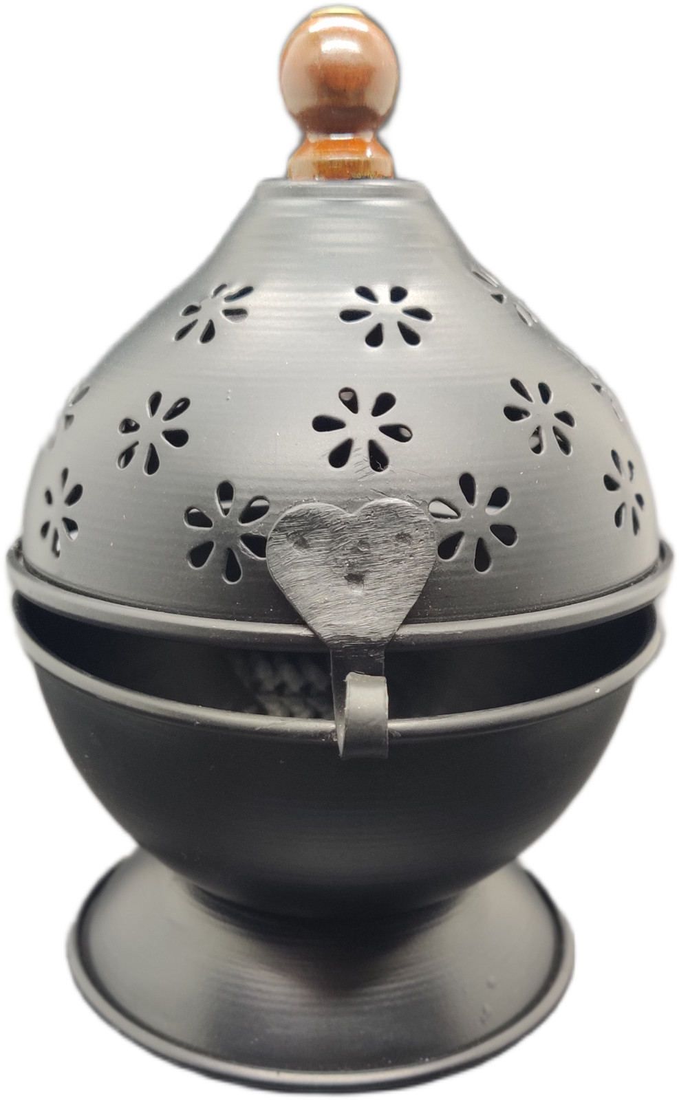 Incense Burner lran & Wood Bakhoor Oud Lobaan Wax Oil FREE INCENSE