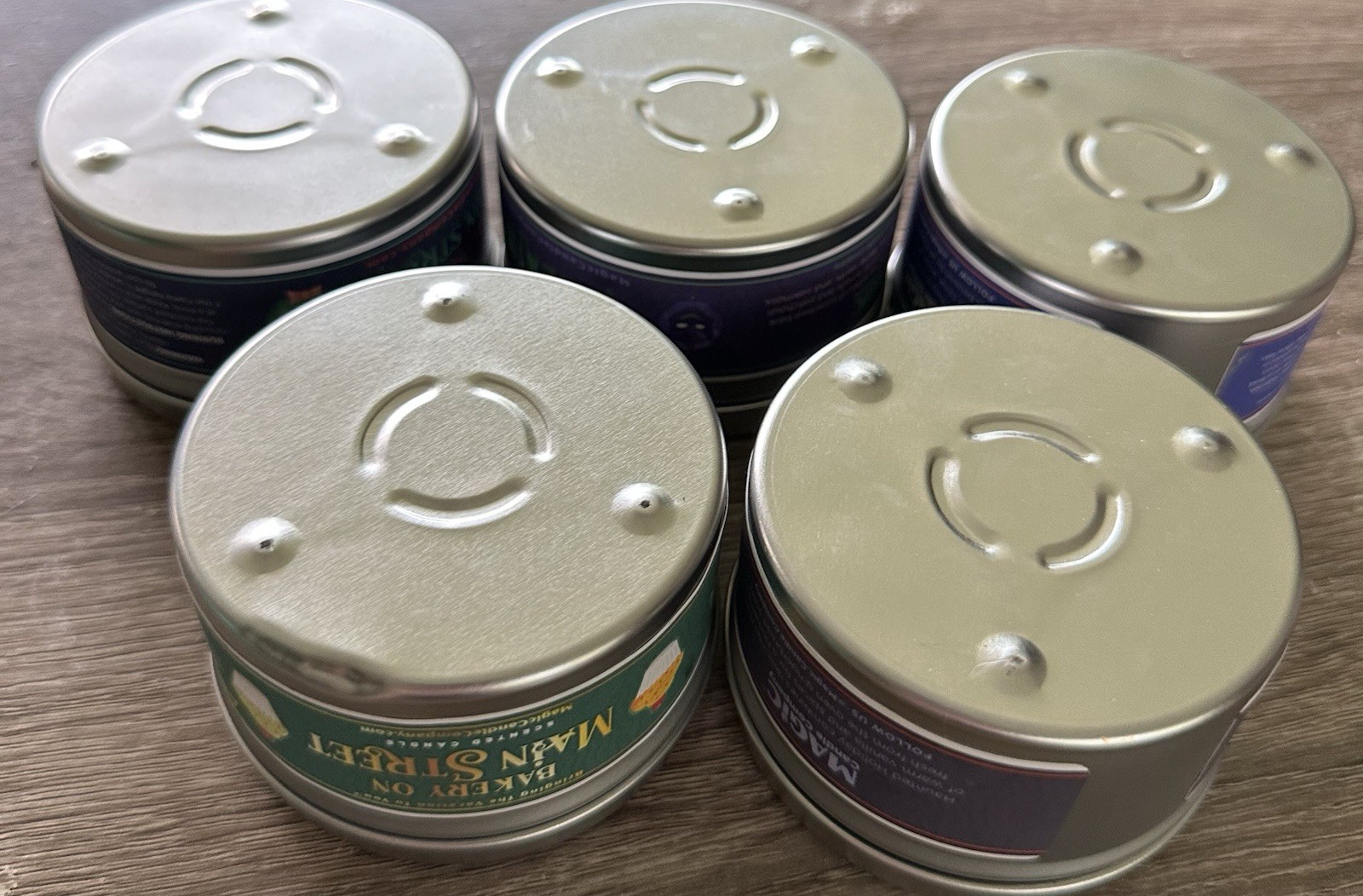 Lot 5 Magic Candle Haunted, Haunted Holiday Villains Bakery & Christmas On Main