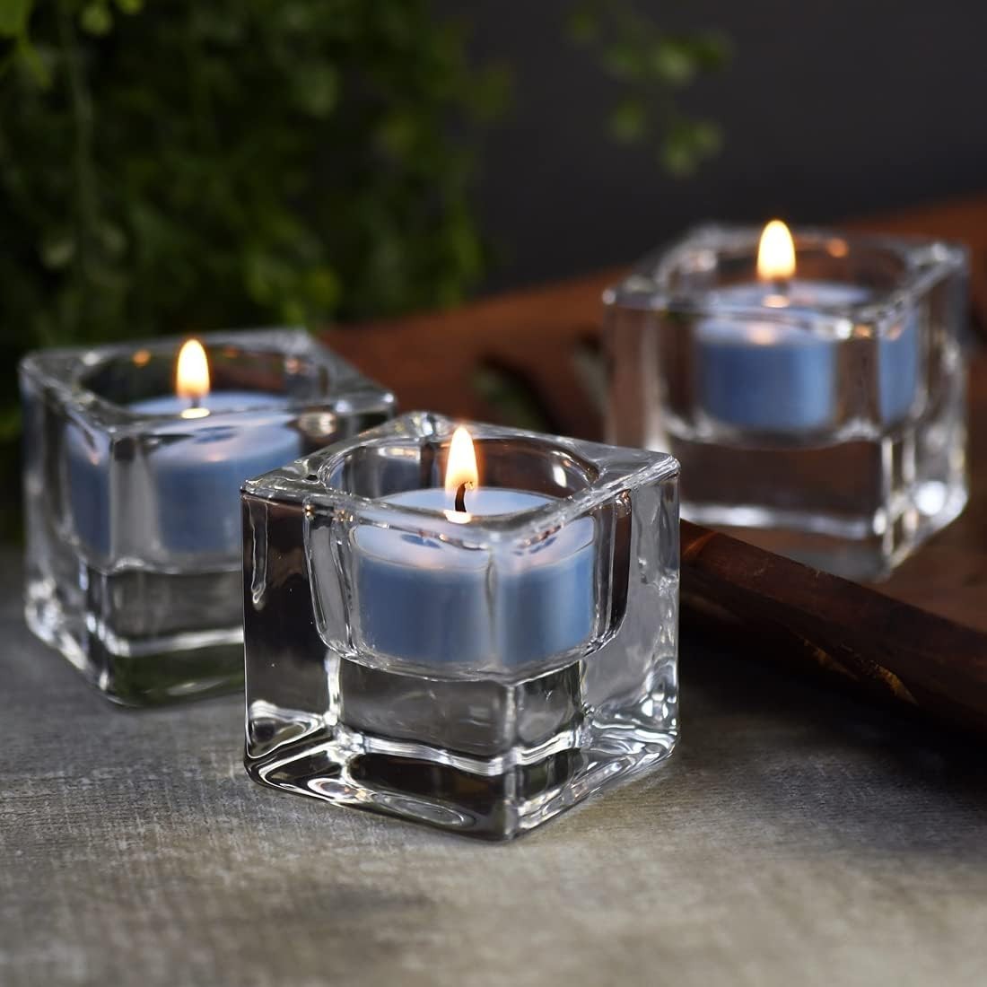 Romantic Ocean Breeze Scented Candles – 4 Hour Burn, Set of 12 for Home Décor