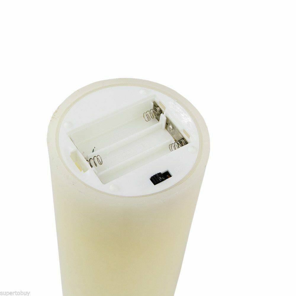 Set of 3 Color Changing Flameless LED Candles with Remote Control Timer 4″ 5″ 6″