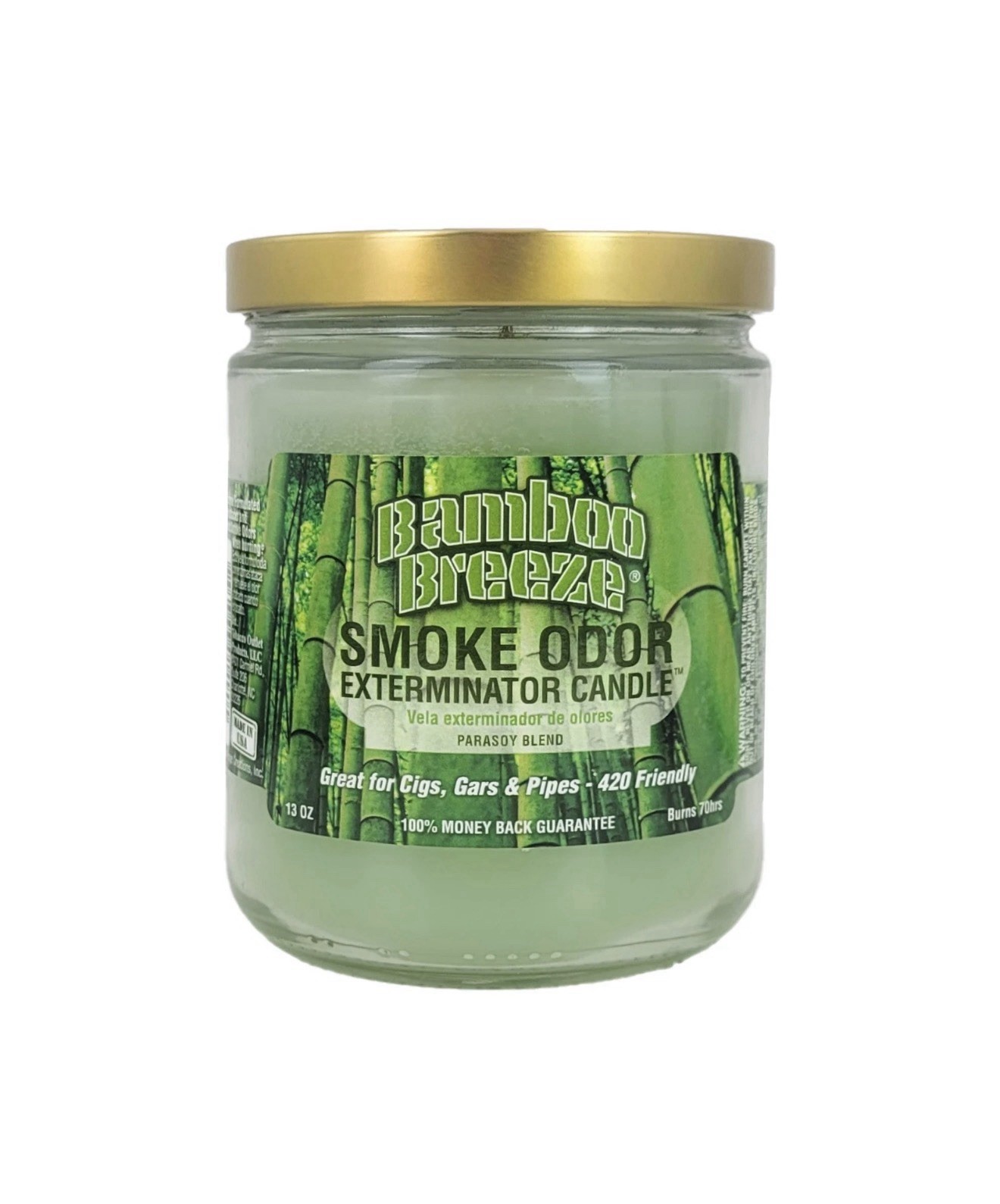 Smoke Odor Exterminator Scented Candle , 13oz glass jar, Different Scents