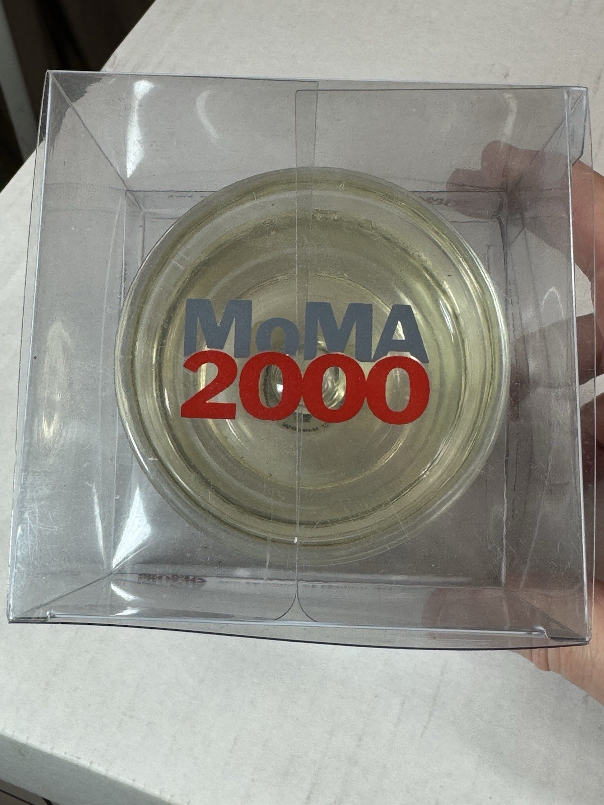 MoMA 2000 Gel Jelly Candle New in Box, Museum of Modern Art New York City