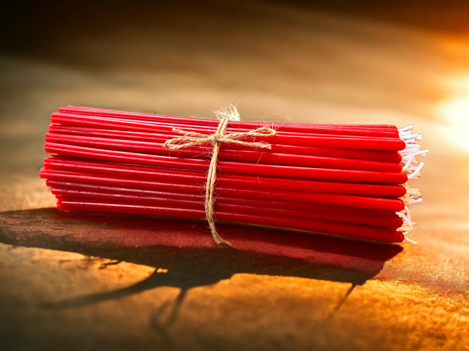 Orthodox Church Candles, Beeswax Tapers 25, 50 & 100 Pcs Multiple Colors