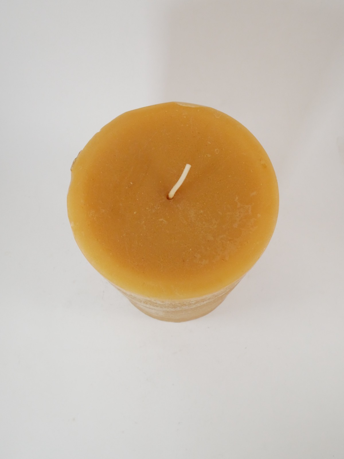 NEW Pier 1 Tuscan Herb Pillar Candle 4×6 Retired 140 Hrs Orange Scented Textured