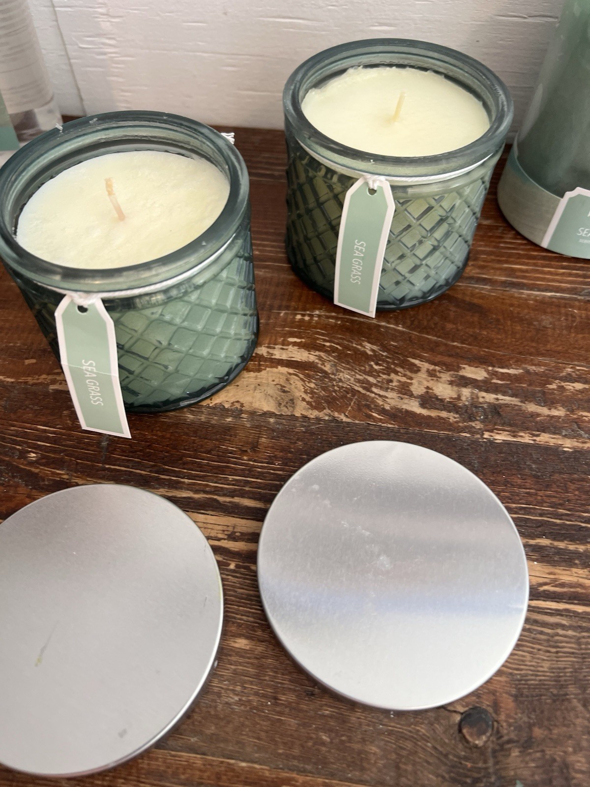 Pier One “sea Grass” Candle And Scent Collection. All Brand New With Tags.