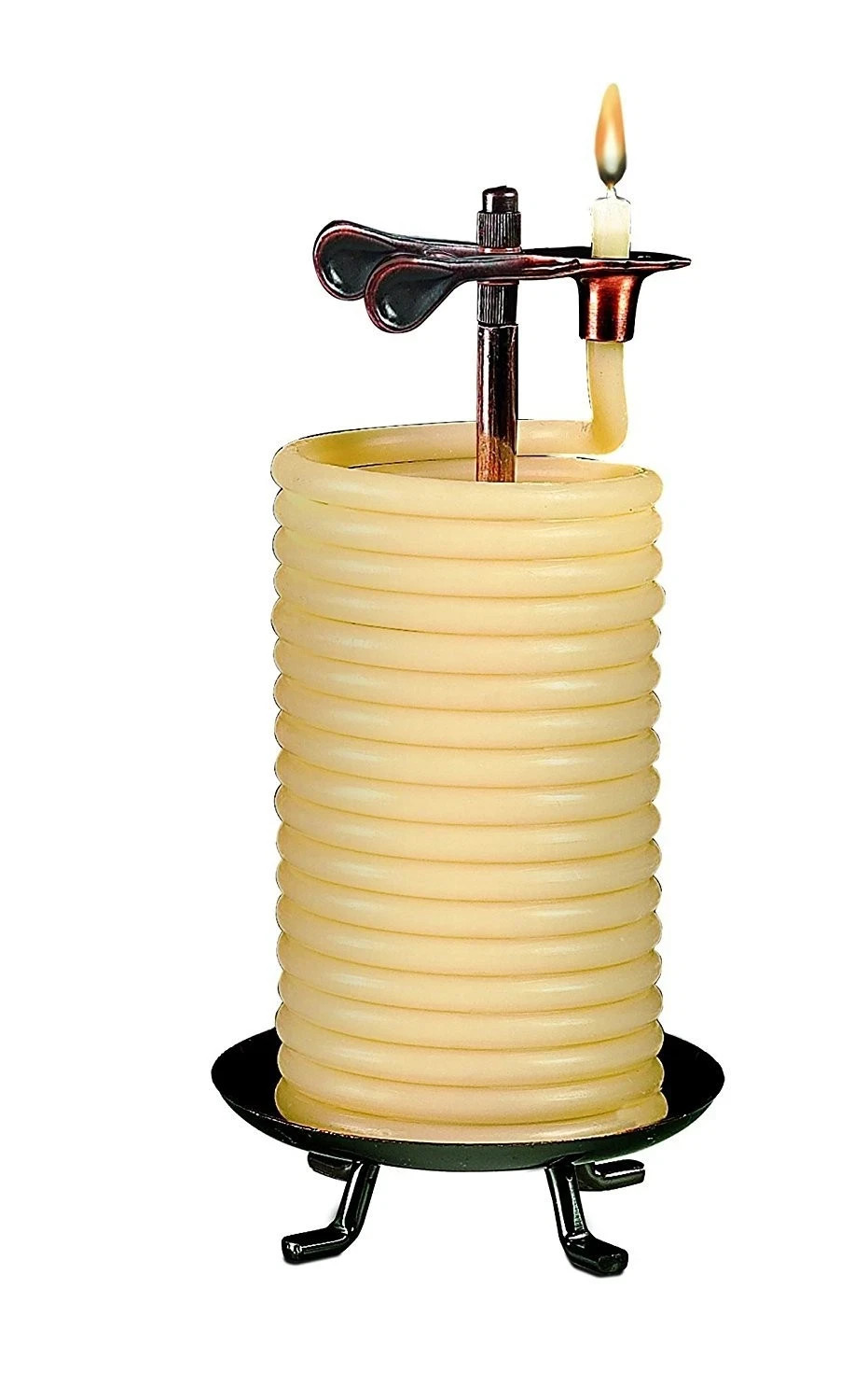 80-Hour Vertical Candle Eco-friendly Natural Beeswax with