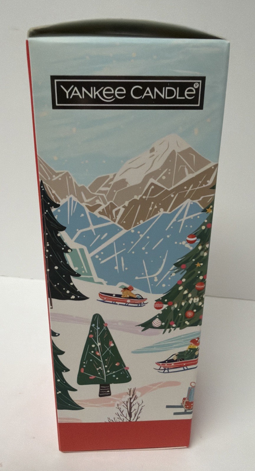 Yankee Candle Christmas Minis 3pk 1.3oz Red/White/Green Jars