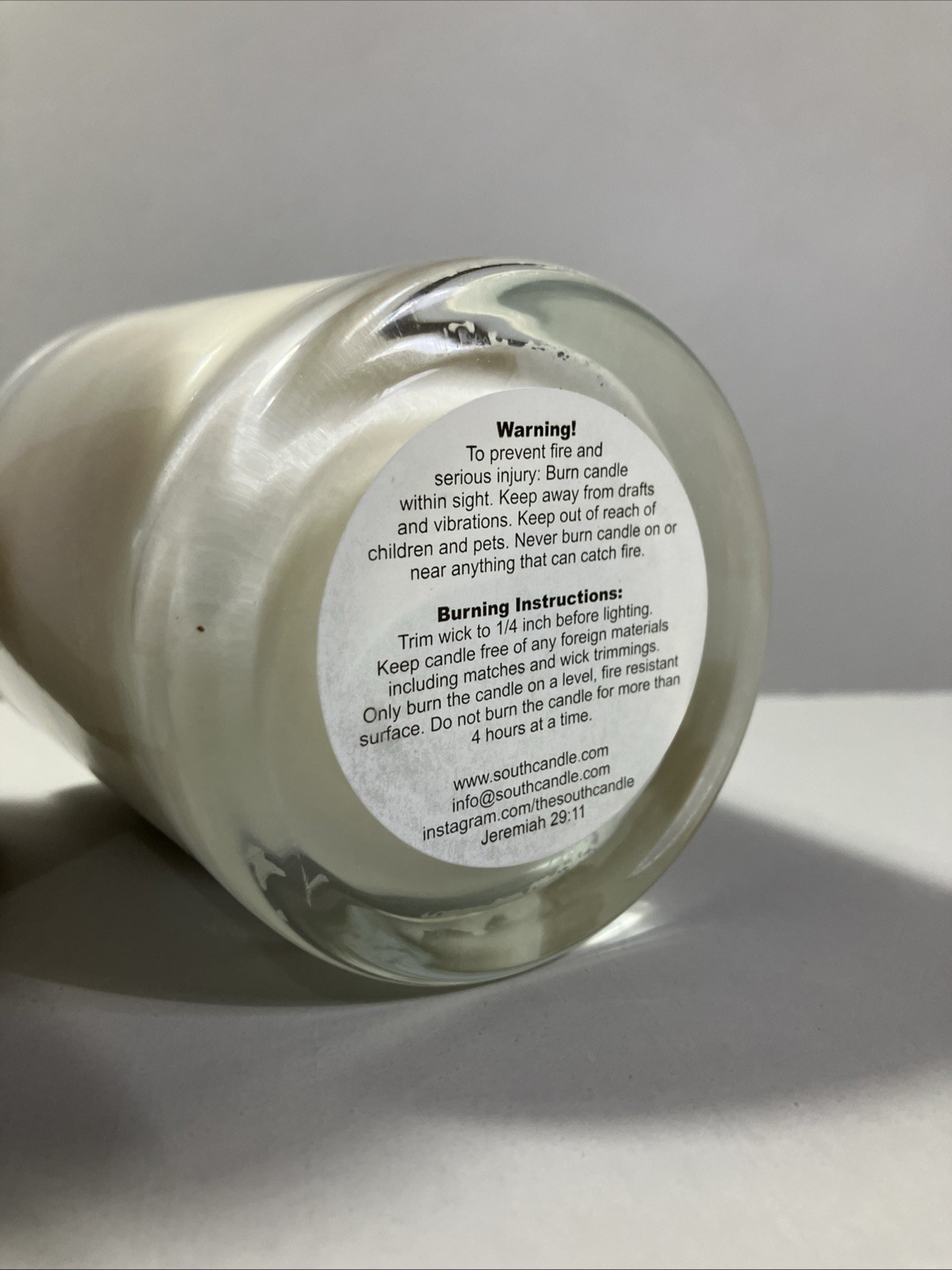 South Candle Company South Sunday Brunch Candle 14oz New