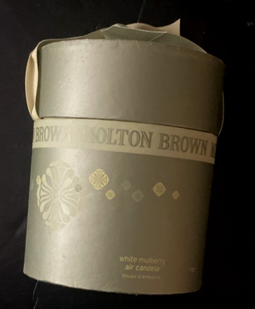 Molton Brown extra large White Mulberry candle discontinued