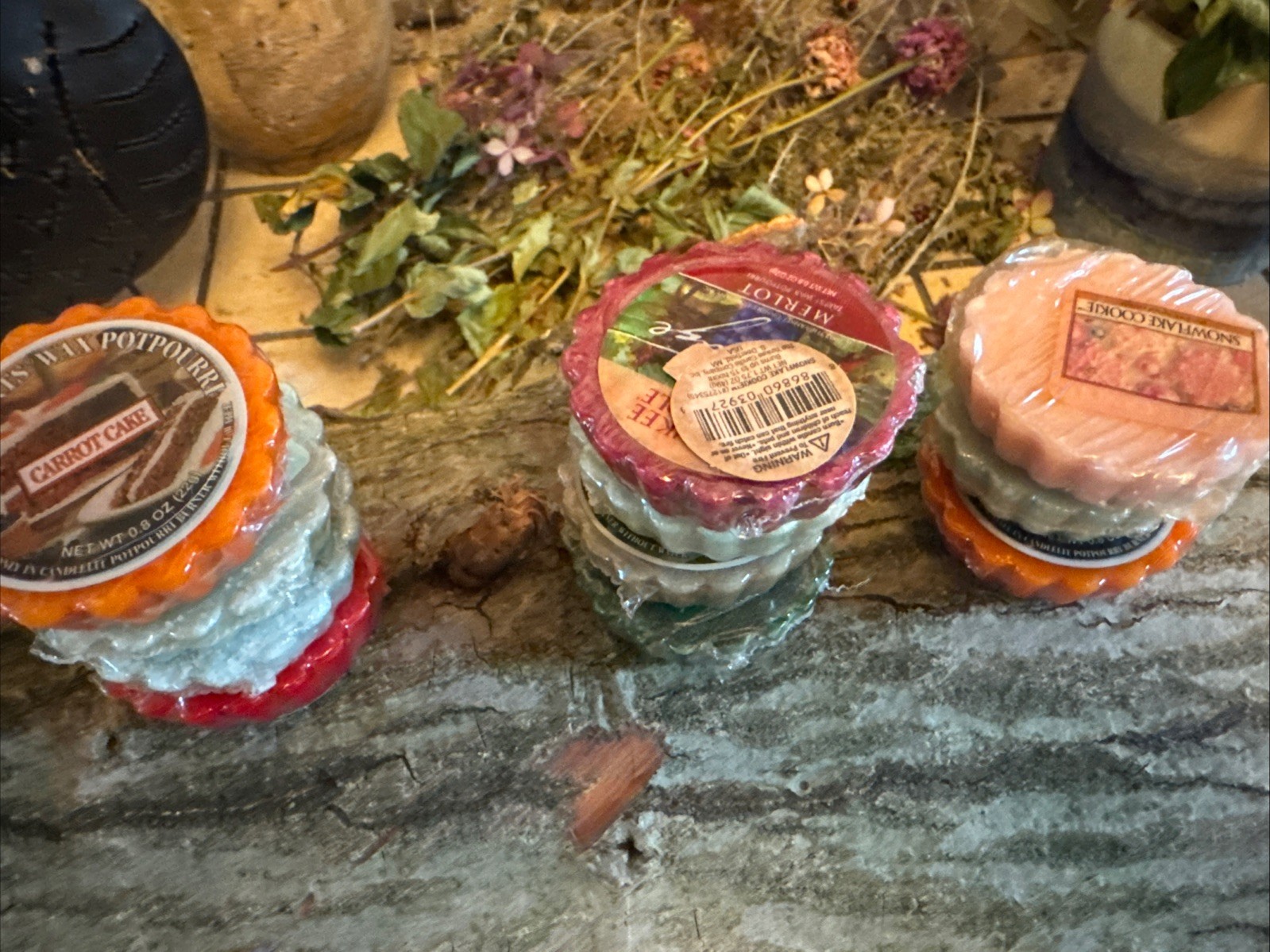 Yankee Candle Tarts Mixed Lot Of 23 Waxes, Many Different Scents, See Pics