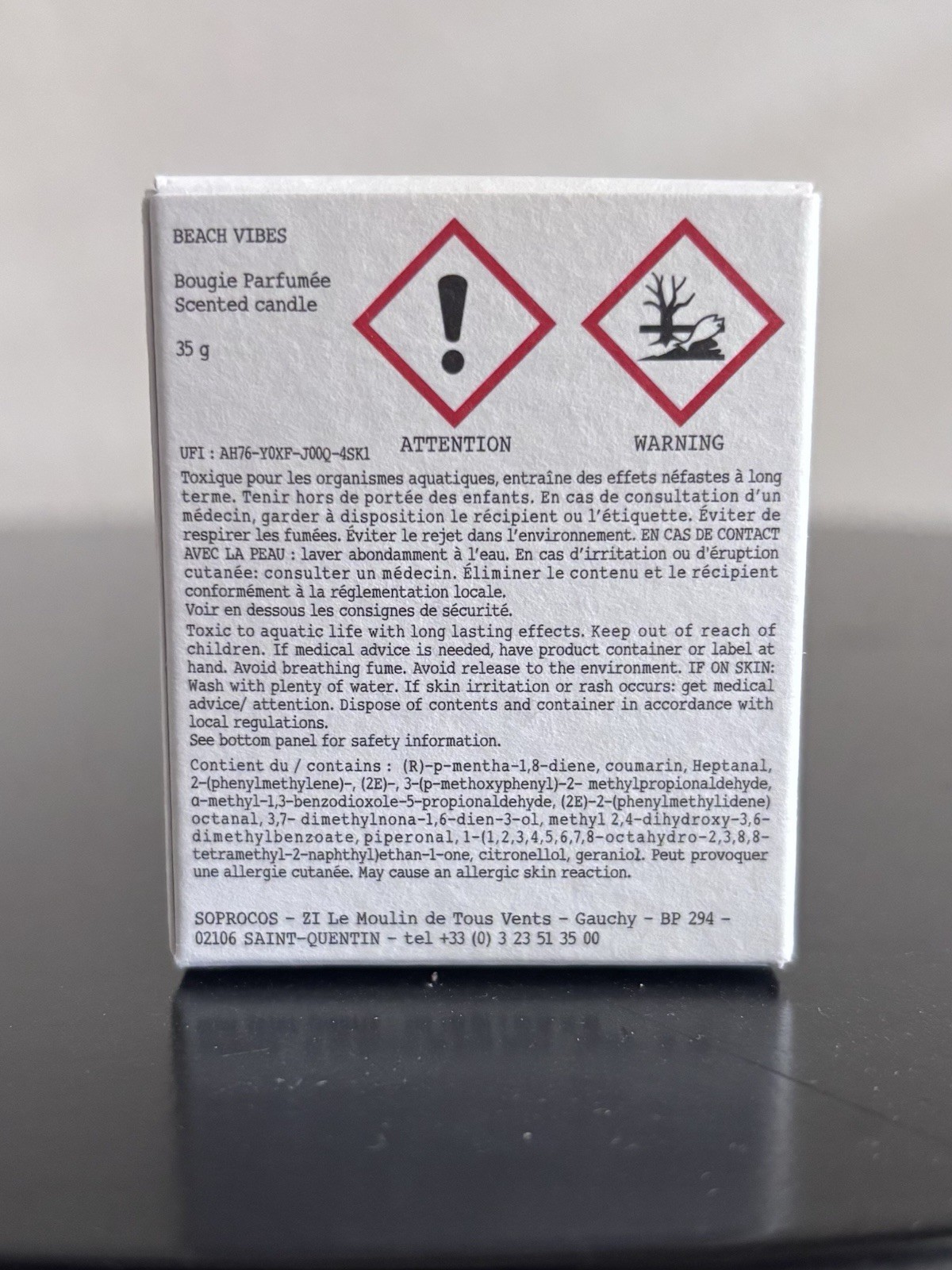 Maison Margiela Beach Vibes Mini Candle
