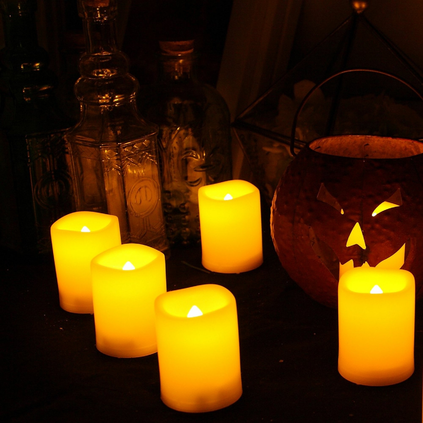 Candle Choice 6 PCS Premium Flameless Candles with Timer, LED Votive, Batte