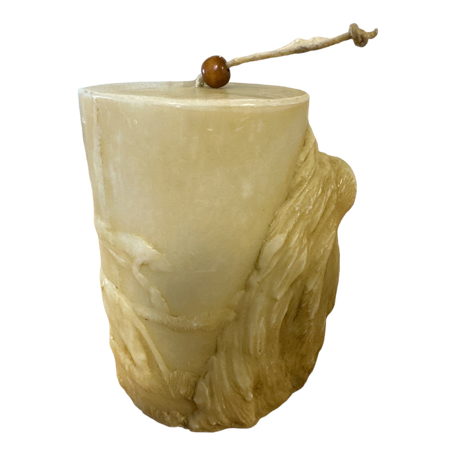 Animal Spirits Handcrafted Lion Pillar Candle Lioness Cub 5.5” It/523