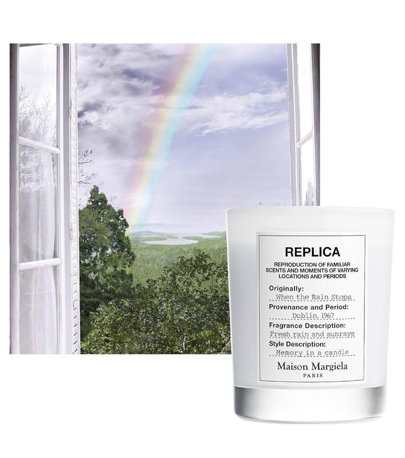 Maison Margiela REPLICA When the Rain Stops Scented Candle 165g 5.82oz