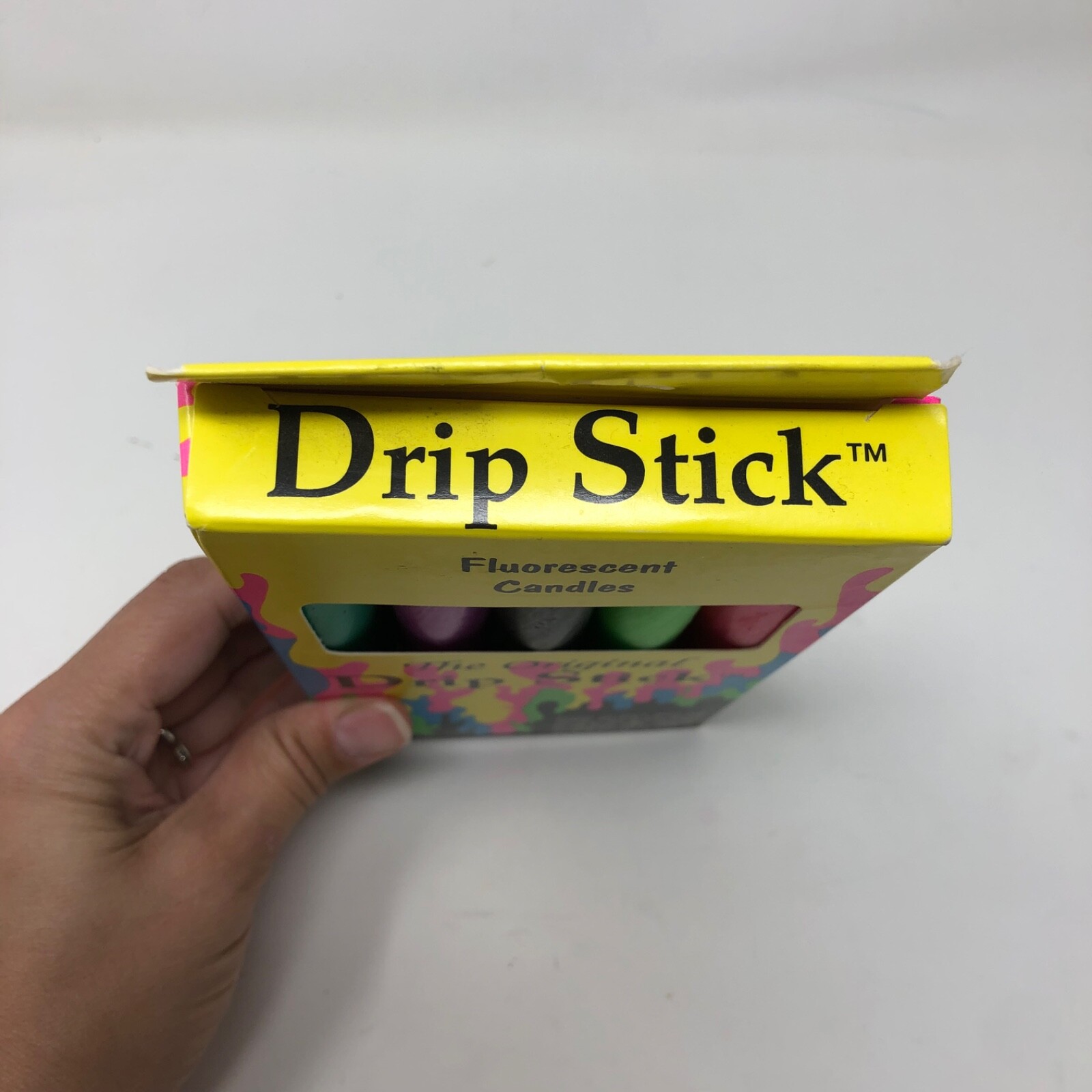 The Original Drip Stick Florescent Candles Black Light Grunge Edgy Retro Art