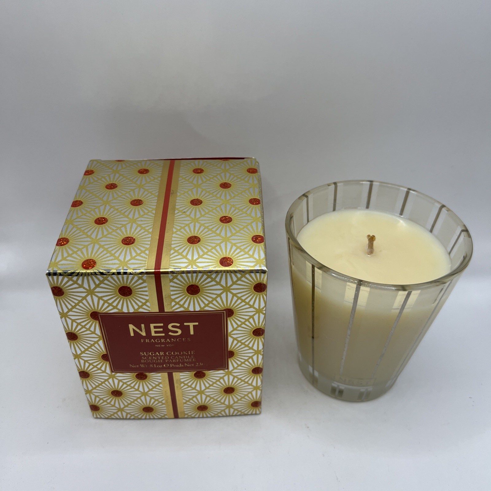 NEST Fragrances Sugar Cookie Classic Scented Candle 8.1 oz Holiday Collection