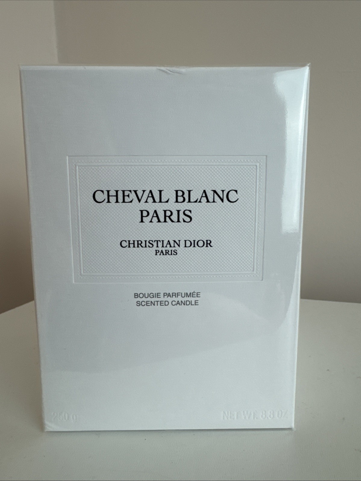 DIOR La Collection Privee CHEVAL BLANC Scented CANDLE 8.8oz/250g NEW & SEALED