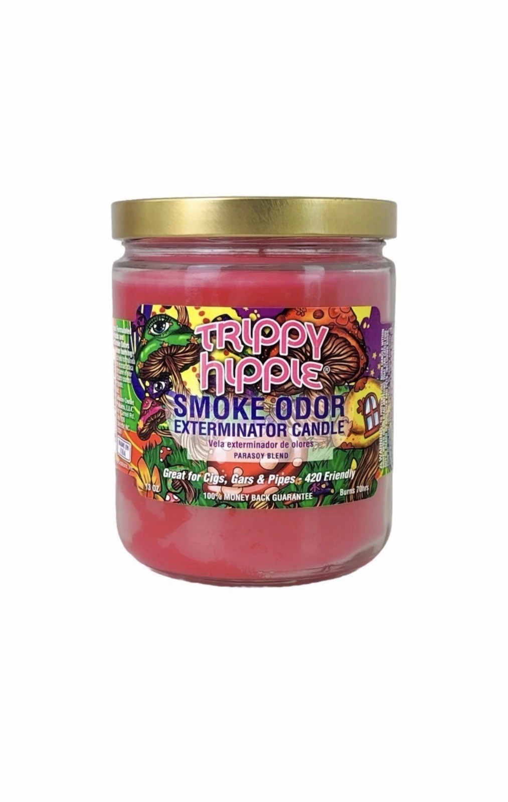 Smoke Odor Exterminator Scented Candle , 13oz glass jar, Different Scents