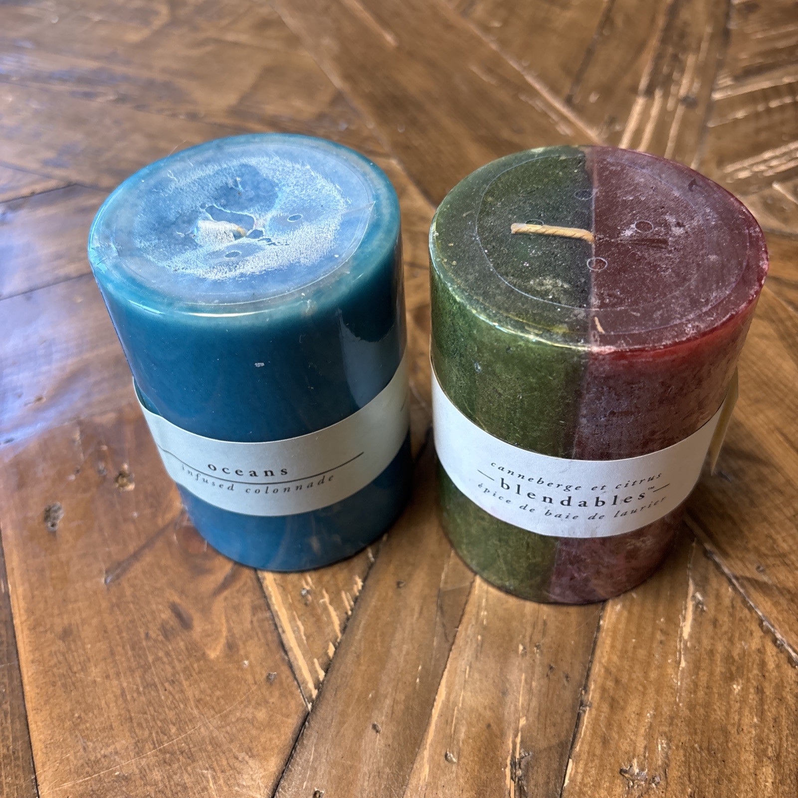 2 Pier 1 Candles – Oceans & Canneberge Er Citrus NEW