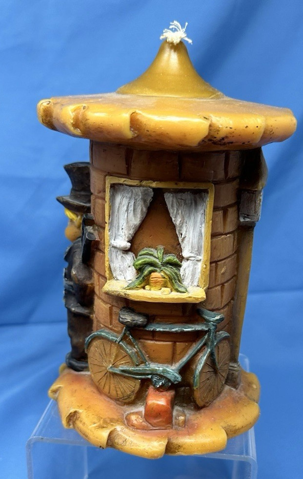 Vintage German Gunter Kerzen Carved Candle Chimney Sweep