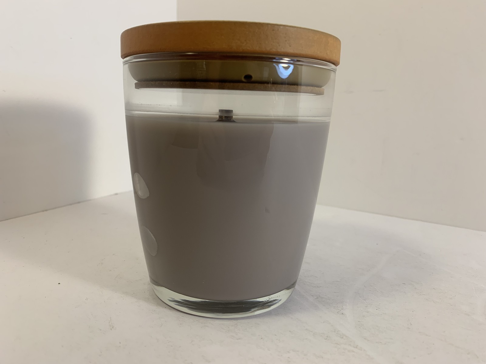 Nature’s Wick by WoodWick Tobacco Bark Crackle Jar Candle 10oz Wooden Wick