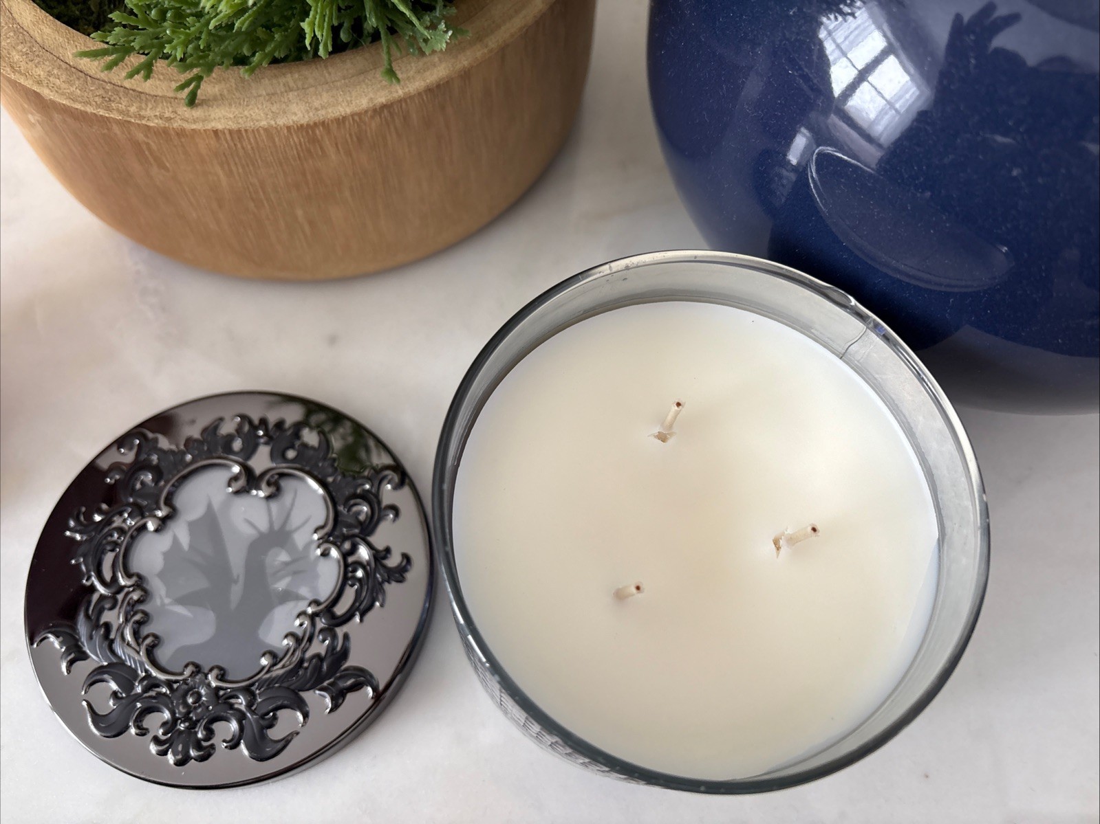 Bath & Body Works Disney Villains Maleficent 3 Wick Candle Mystical Woods NEW