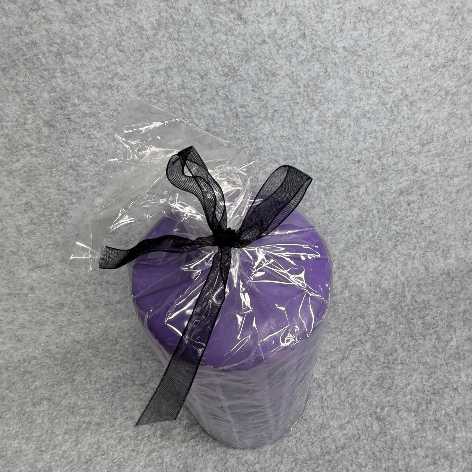 Halloween Purple Sealed NEW Bleeding Pillar Candle Unscented Place & Time