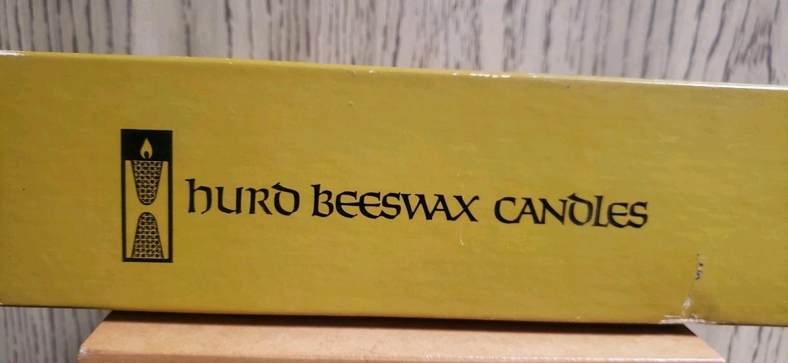 VTG Hurd Beeswax Candles RAINBOW Spiral Tapers Freemark Abbey St. Helena CA NIB