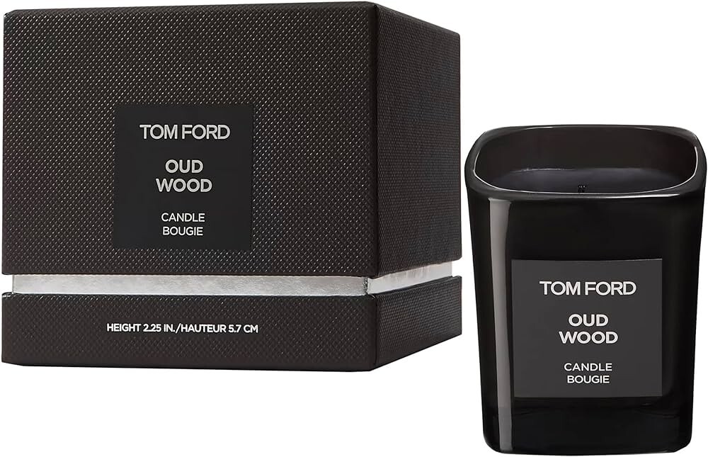Tom Ford Private Blend Oud Wood Fragranced Candle 2.25 IN 40 hr Burn Sealed